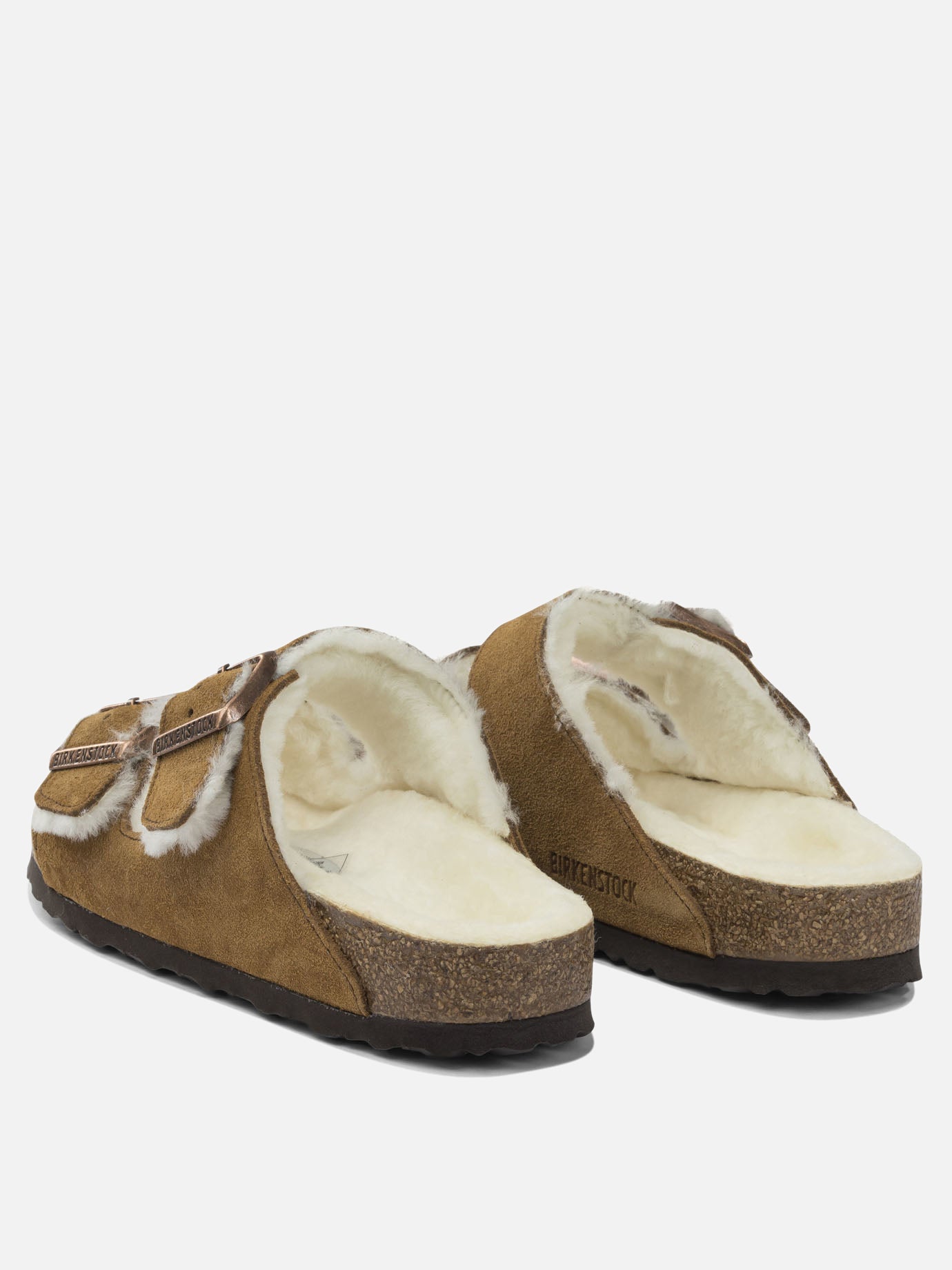 Sandali bassi 100% leather - 100% rubber  Beige - Birkenstock Donna | PDP | VIETTI Online Store | Zoom-Modal_4
