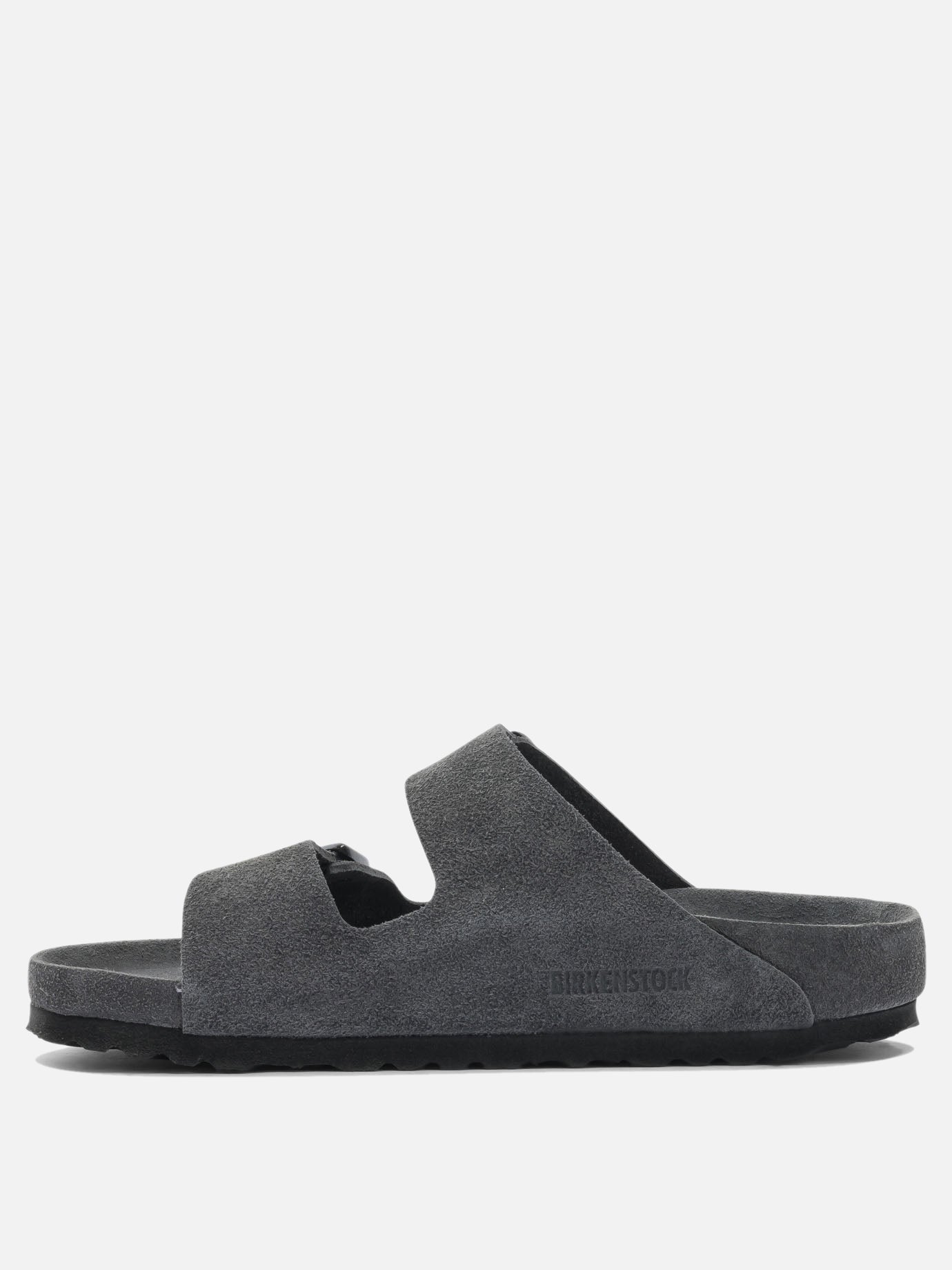 Flat sandals 100% leather  Grey - Birkenstock Women | PDP | VIETTI Online Store | thumbnail_3