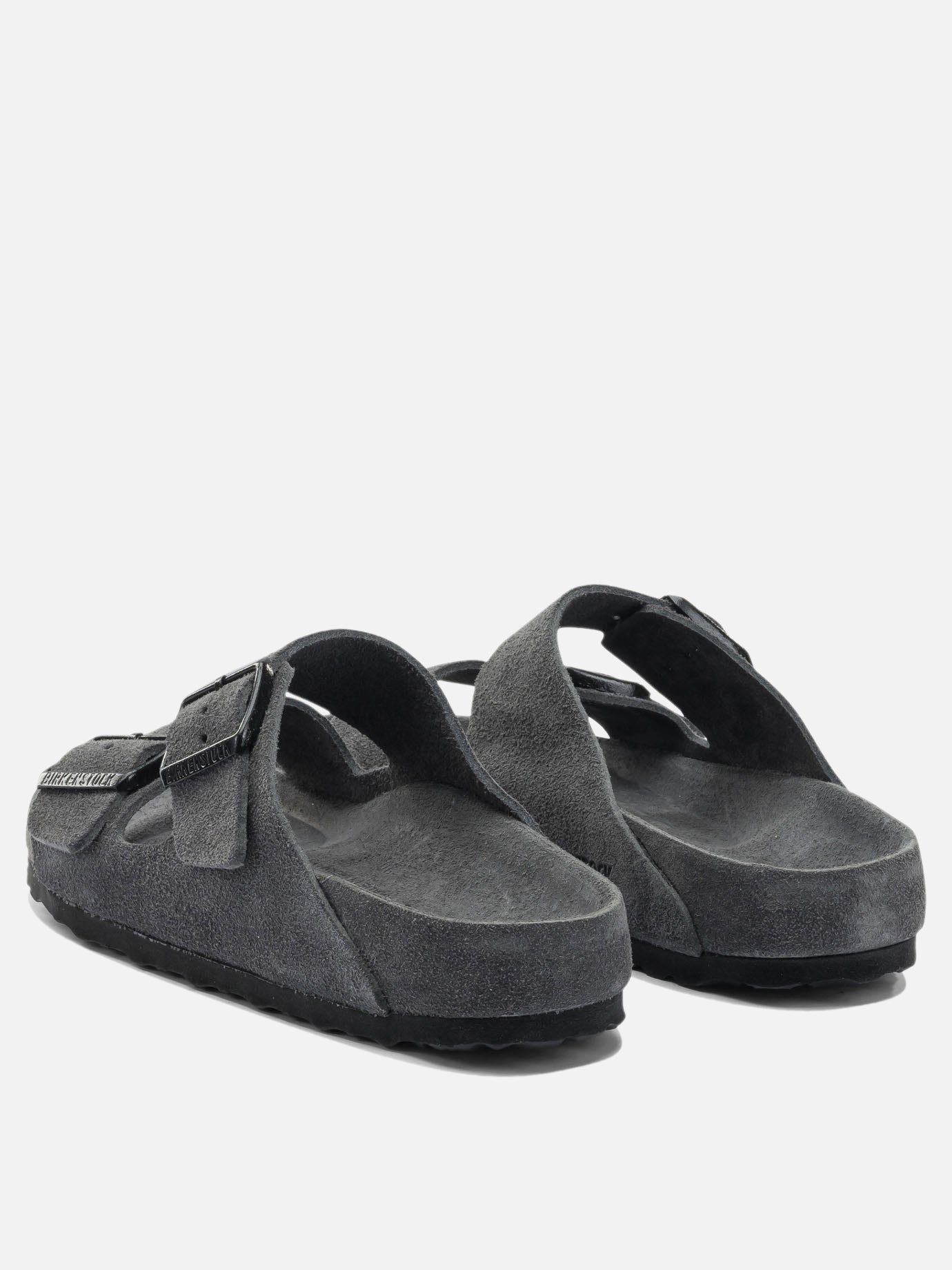 Flat sandals 100% leather  Grey - Birkenstock Women | PDP | VIETTI Online Store | thumbnail_4