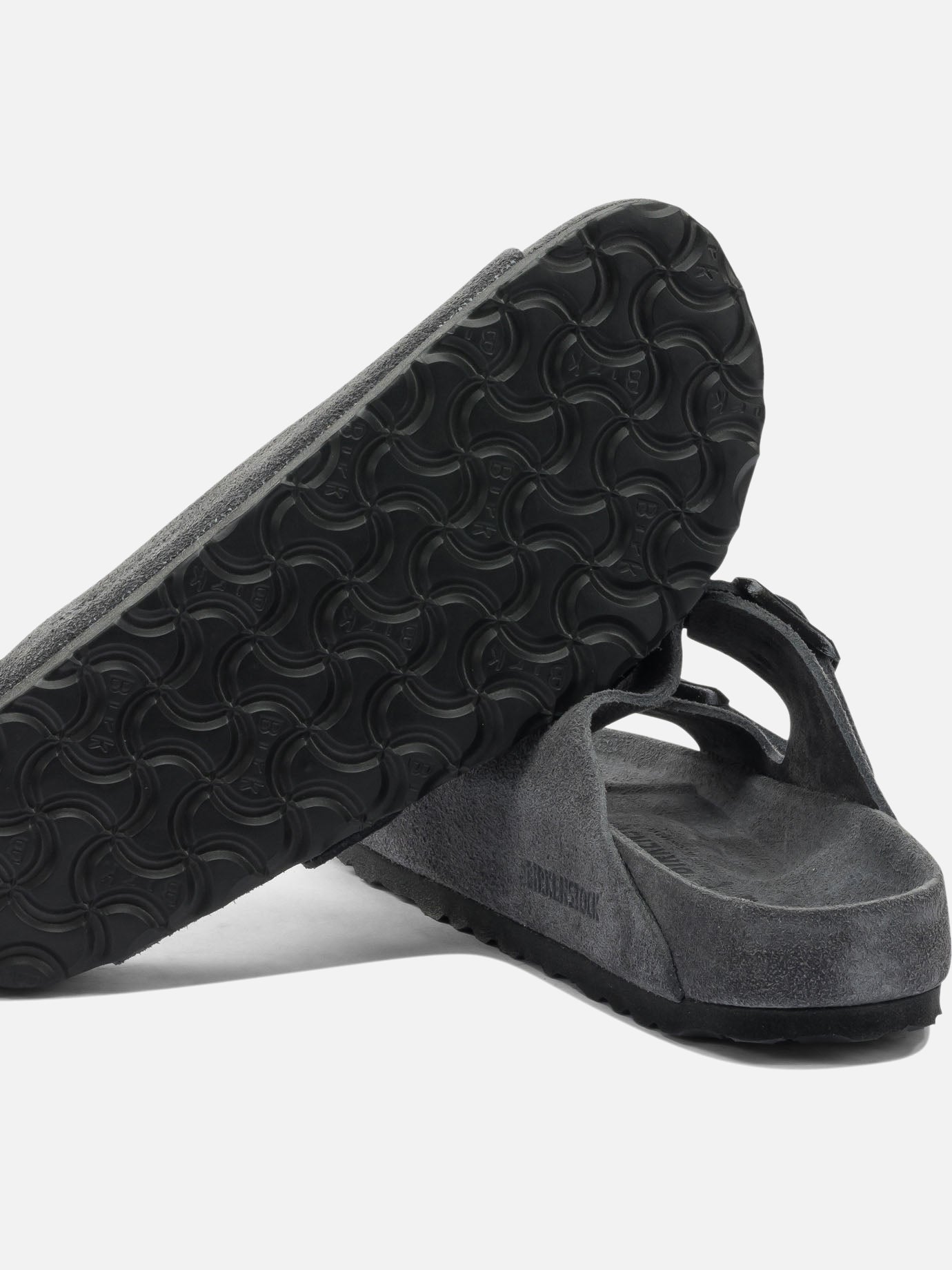 Flat sandals 100% leather  Grey - Birkenstock Women | PDP | VIETTI Online Store | thumbnail_5