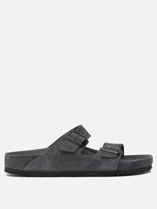 Sandali bassi 100% leather - 100% rubber  Grigio - Birkenstock Uomo | PLP | VIETTI Online Store 
