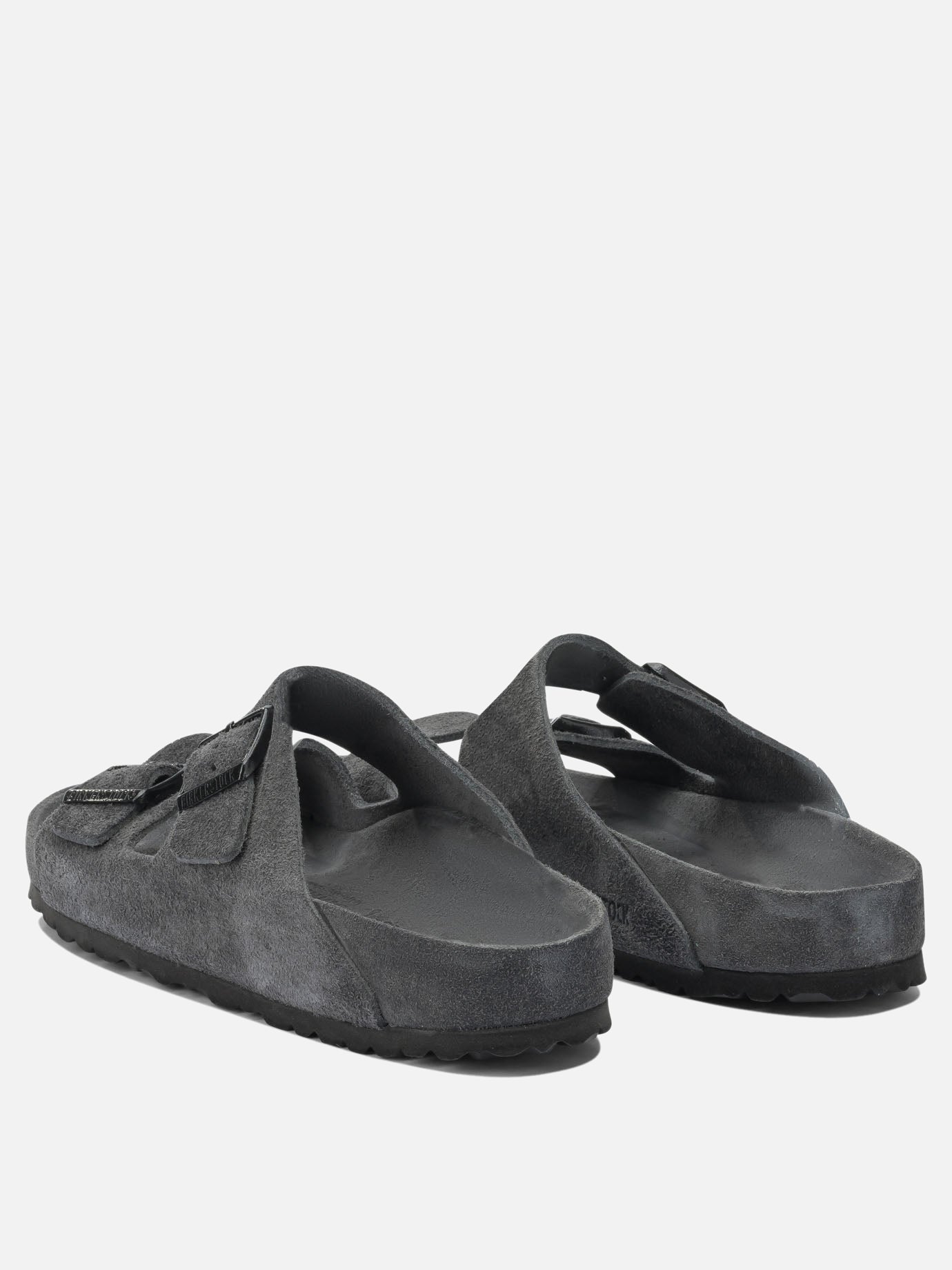Sandali bassi 100% leather - 100% rubber  Grigio - Birkenstock Uomo | PDP | VIETTI Online Store | thumbnail_4