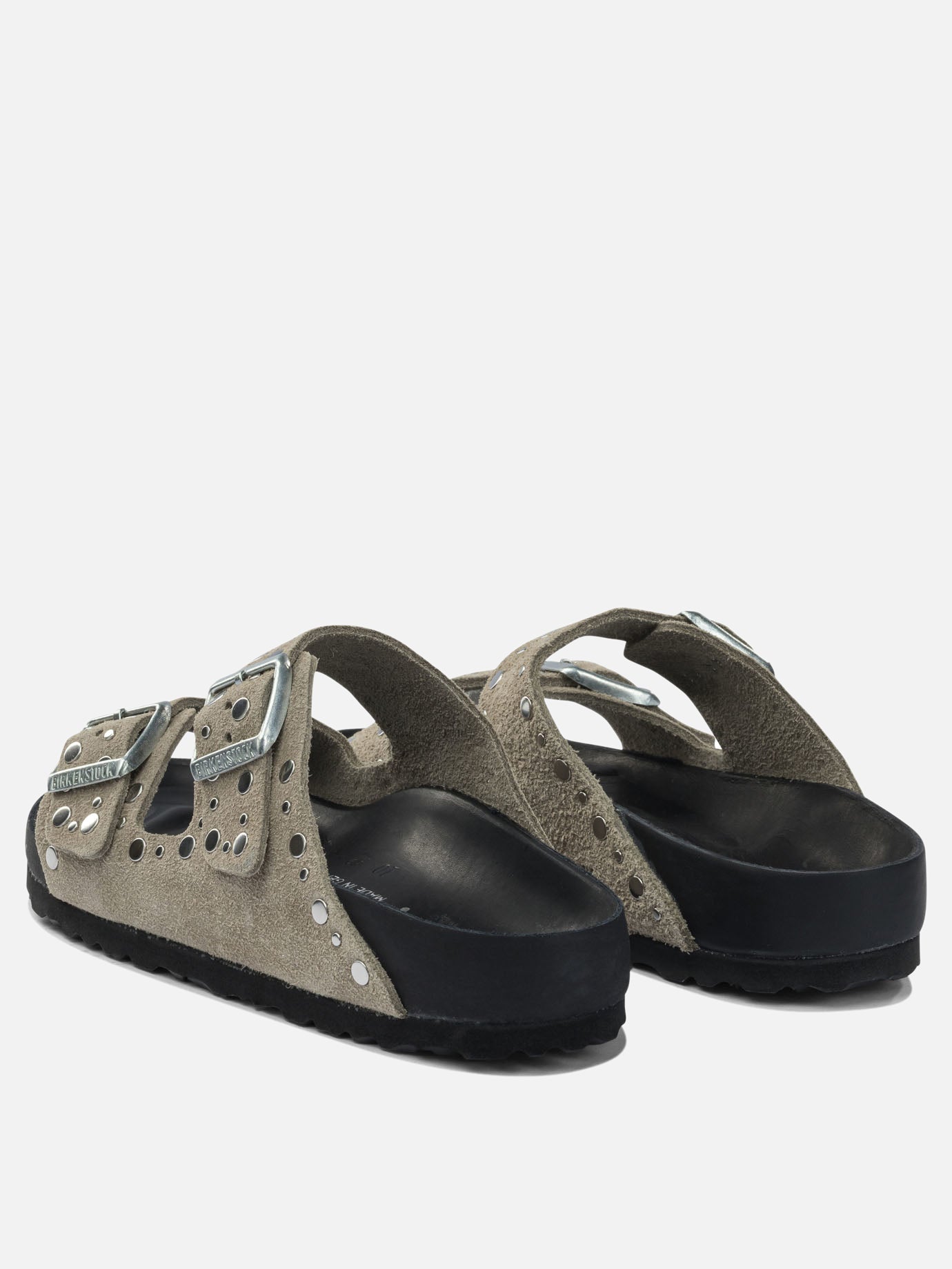Flat sandals 100% leather - 100% rubber  Grey - Birkenstock Women | PDP | VIETTI Online Store | Zoom-Modal_4
