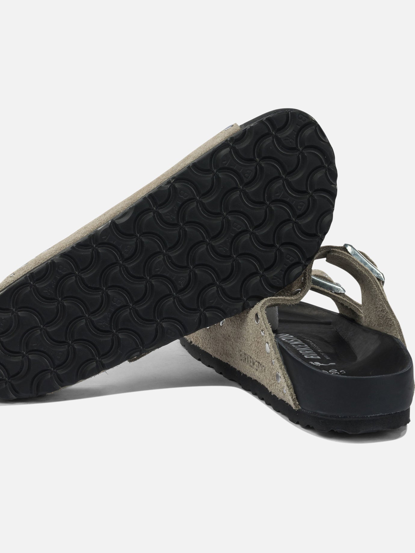 Flat sandals 100% leather - 100% rubber  Grey - Birkenstock Women | PDP | VIETTI Online Store | Zoom-Modal_5
