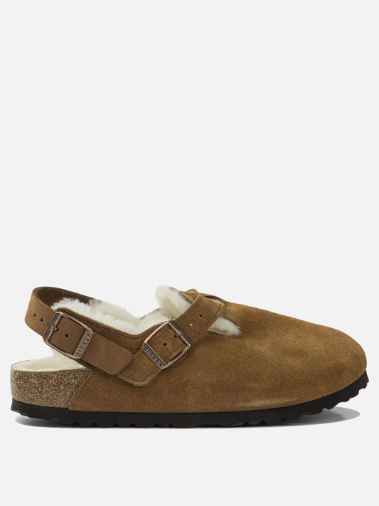 Slipper 100% leather - 100% rubber  Beige - Birkenstock Donna | PLP | VIETTI Online Store 
