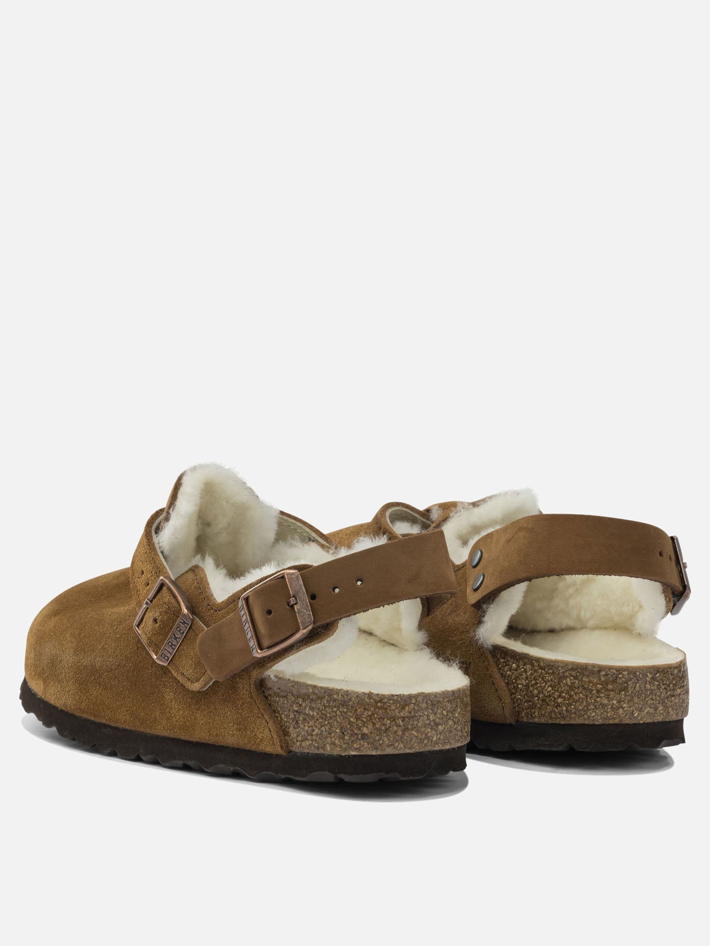 Slippers 100% leather - 100% rubber  Beige - Birkenstock Women | PDP | VIETTI Online Store | thumbnail_4