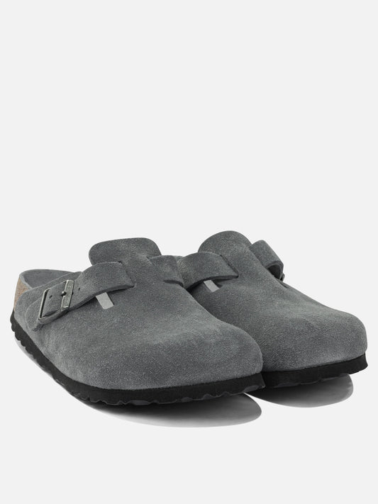 Slipper 100% leather - 100% rubber  Grigio - Birkenstock Donna | PLP | VIETTI Online Store | 2

