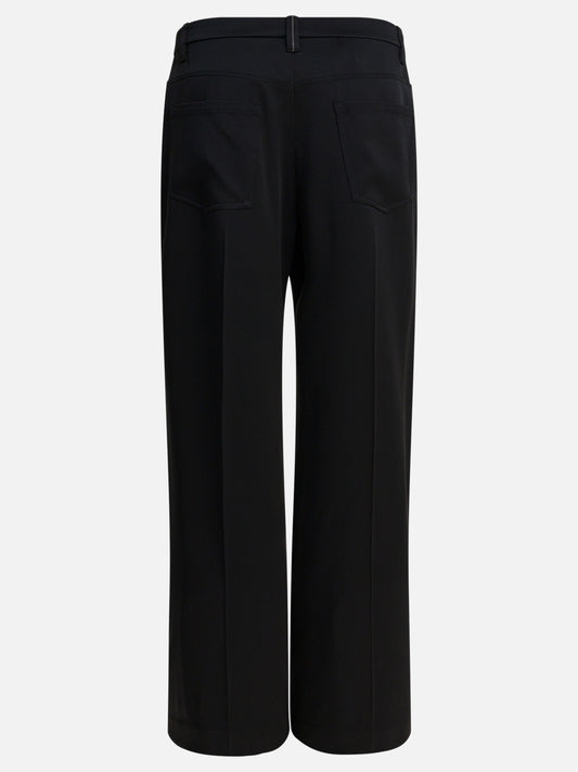 Pantaloni sartoriali Solid colour  Nero - Brunello Cucinelli Donna | PLP | VIETTI Online Store | 2
