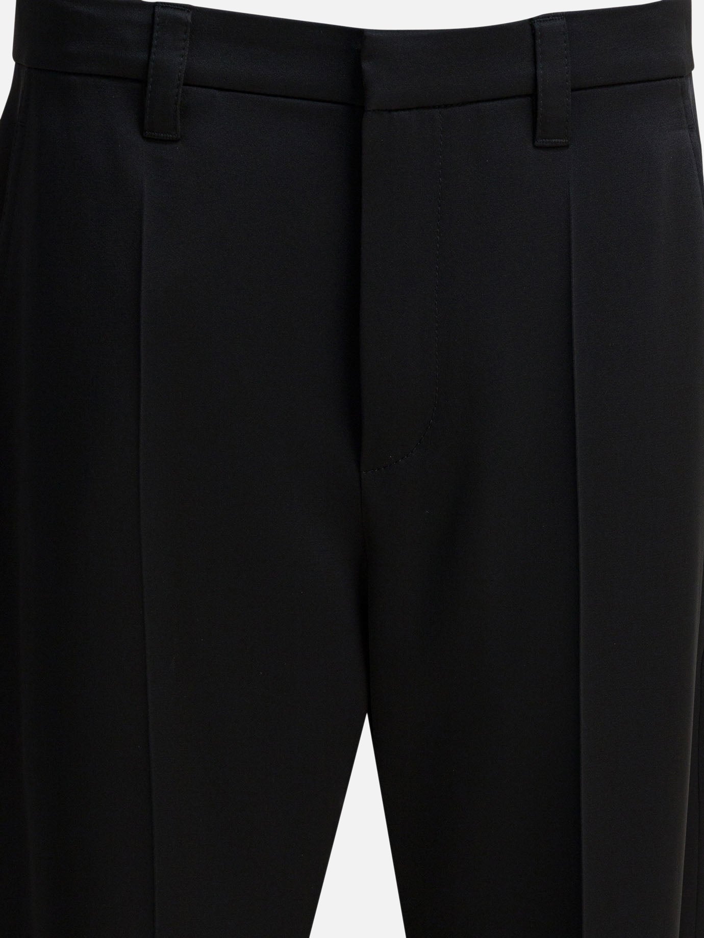 Pantaloni sartoriali Solid colour  Nero - Brunello Cucinelli Donna | PDP | VIETTI Online Store | Zoom-Modal_3
