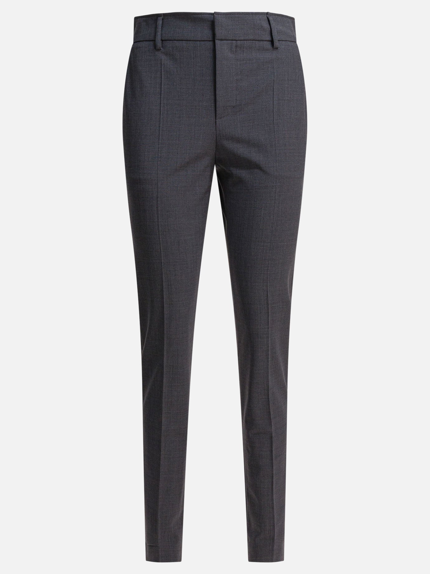 Pantaloni casual Solid colour  Grigio - Brunello Cucinelli Donna | PDP | VIETTI Online Store | thumbnail