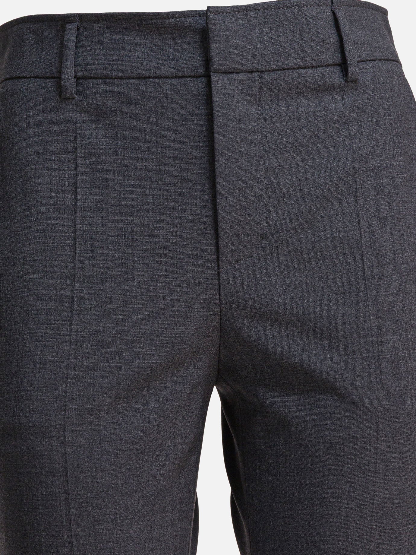 Pantaloni casual Solid colour  Grigio - Brunello Cucinelli Donna | PDP | VIETTI Online Store | thumbnail_4