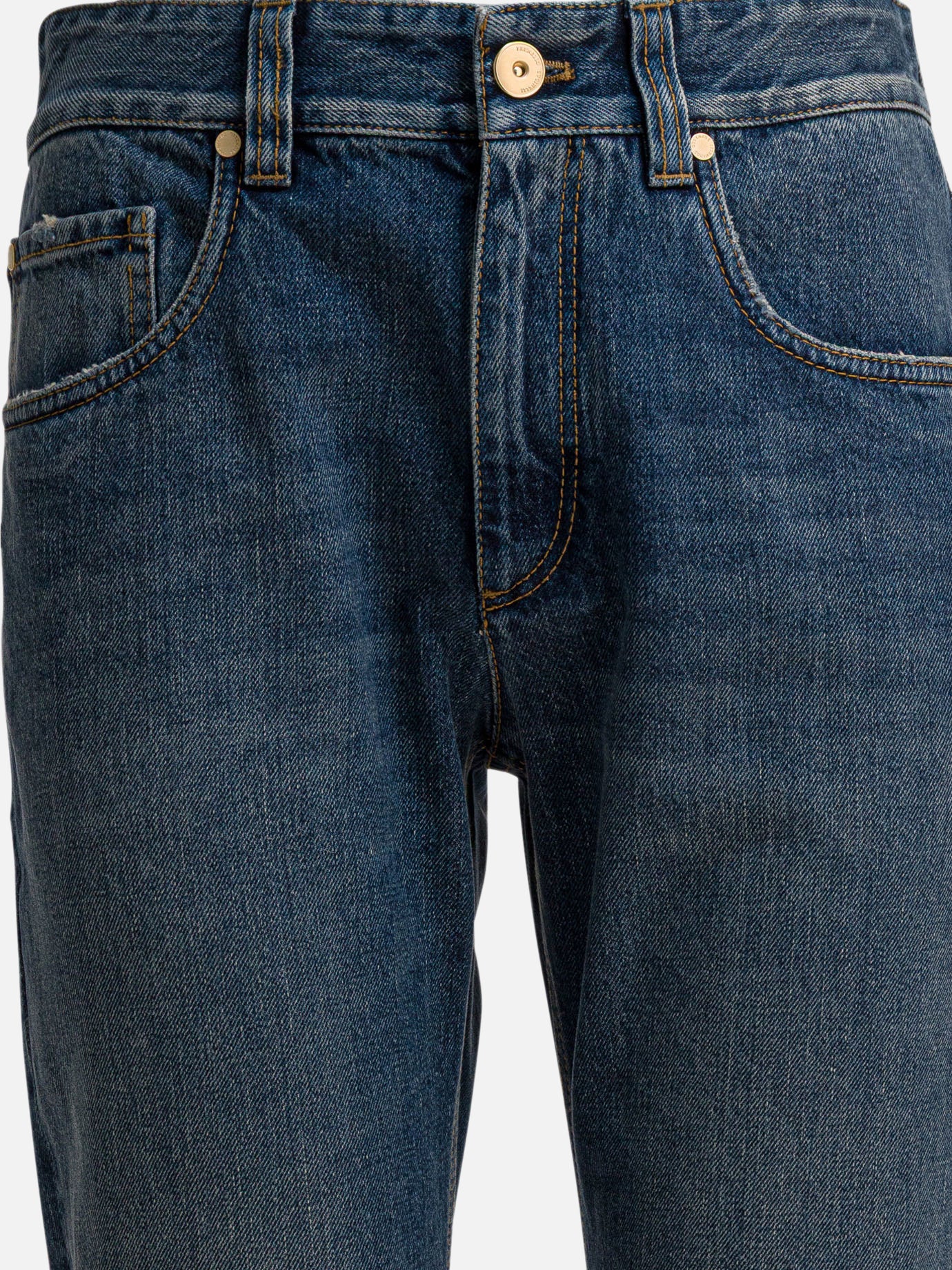 Straight-leg jeans Solid colour  Blue - Brunello Cucinelli Women | PDP | VIETTI Online Store | thumbnail_3