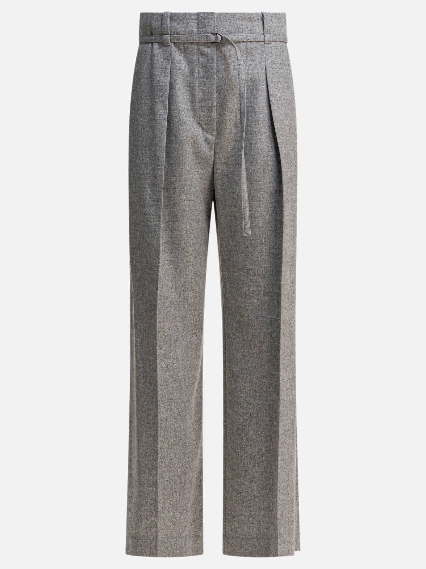 Pantaloni casual Solid colour  Grigio - Brunello Cucinelli Donna | PDP | VIETTI Online Store | Zoom-Modal

