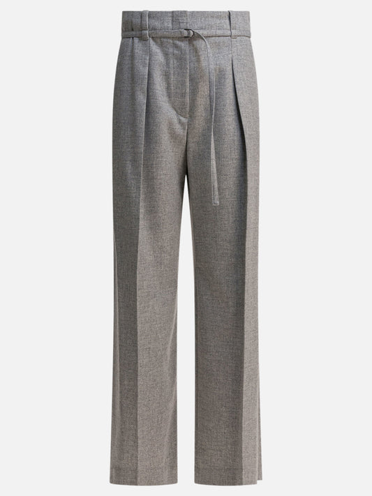 Pantaloni casual Solid colour  Grigio - Brunello Cucinelli Donna | PLP | VIETTI Online Store 
