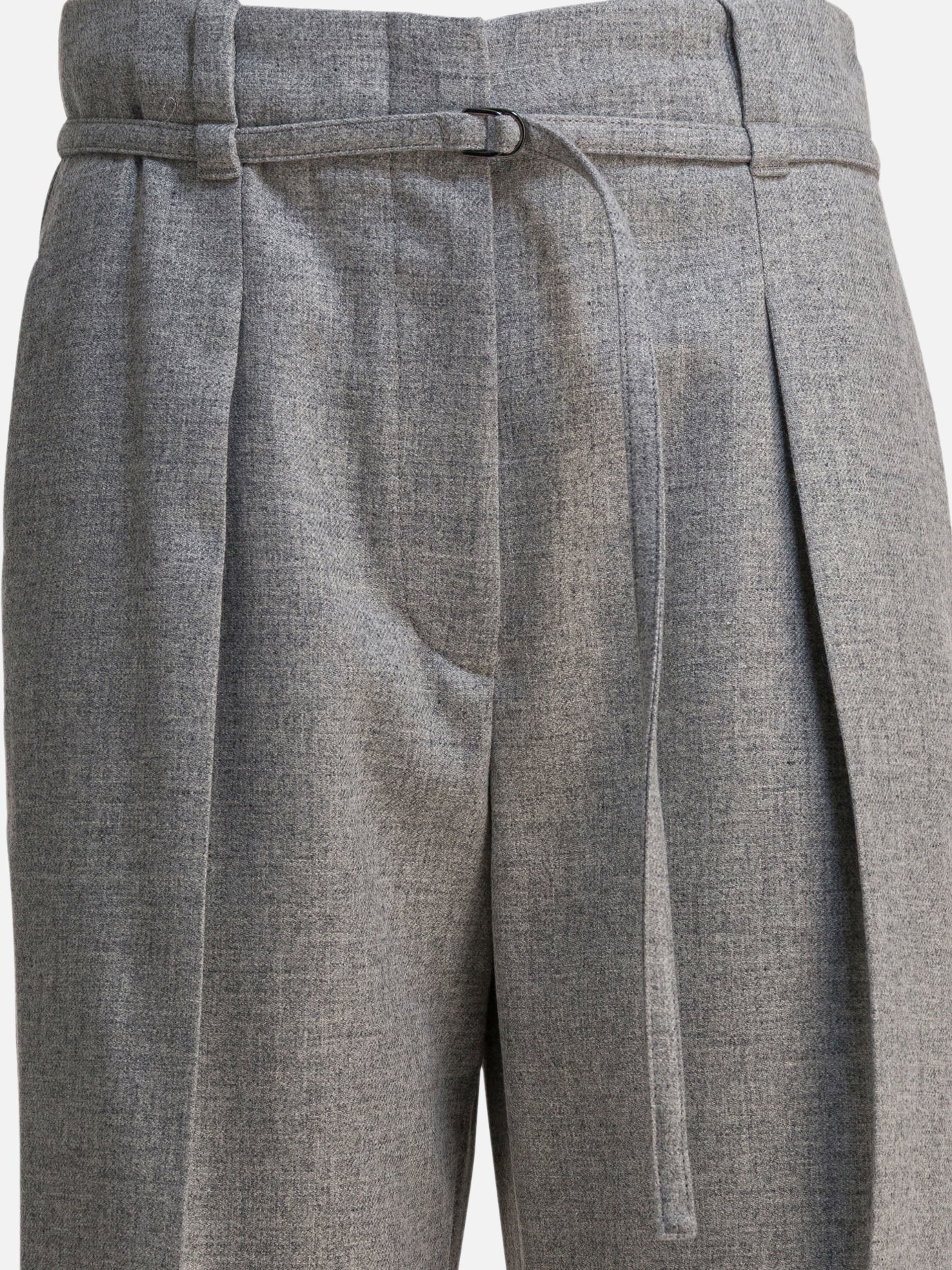 Pantaloni casual Solid colour  Grigio - Brunello Cucinelli Donna | PDP | VIETTI Online Store | thumbnail_3