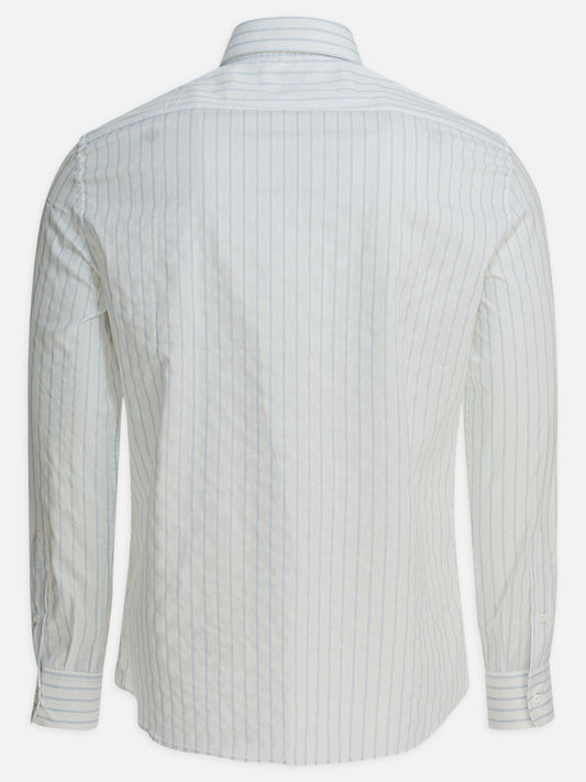 Camicie casual Striped  Bianco - Brunello Cucinelli Uomo | PLP | VIETTI Online Store | 2
