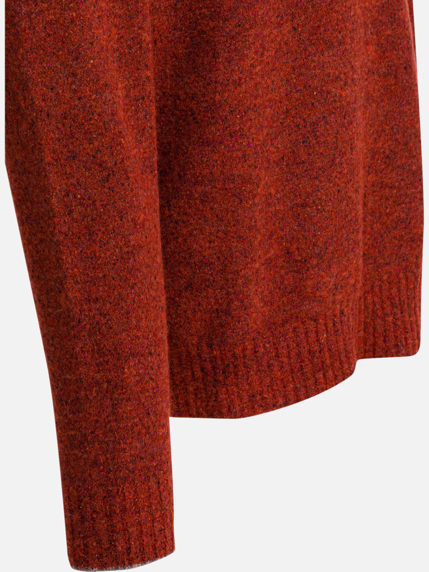 Crewneck sweaters Solid colour  Red - Brunello Cucinelli Men | PDP | VIETTI Online Store | Zoom-Modal_4
