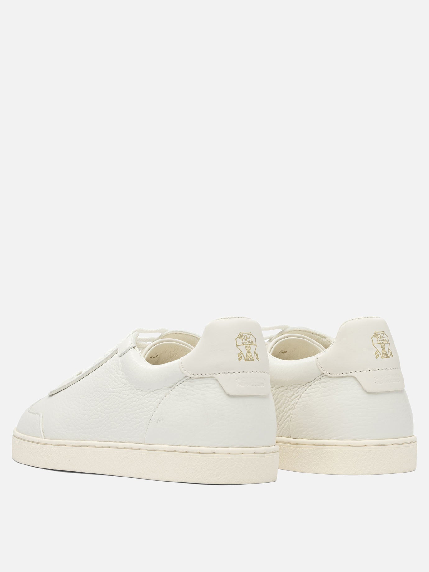 Sneaker basse 100% leather - 100% rubber  Bianco - Brunello Cucinelli Uomo | PDP | VIETTI Online Store | Zoom-Modal_4

