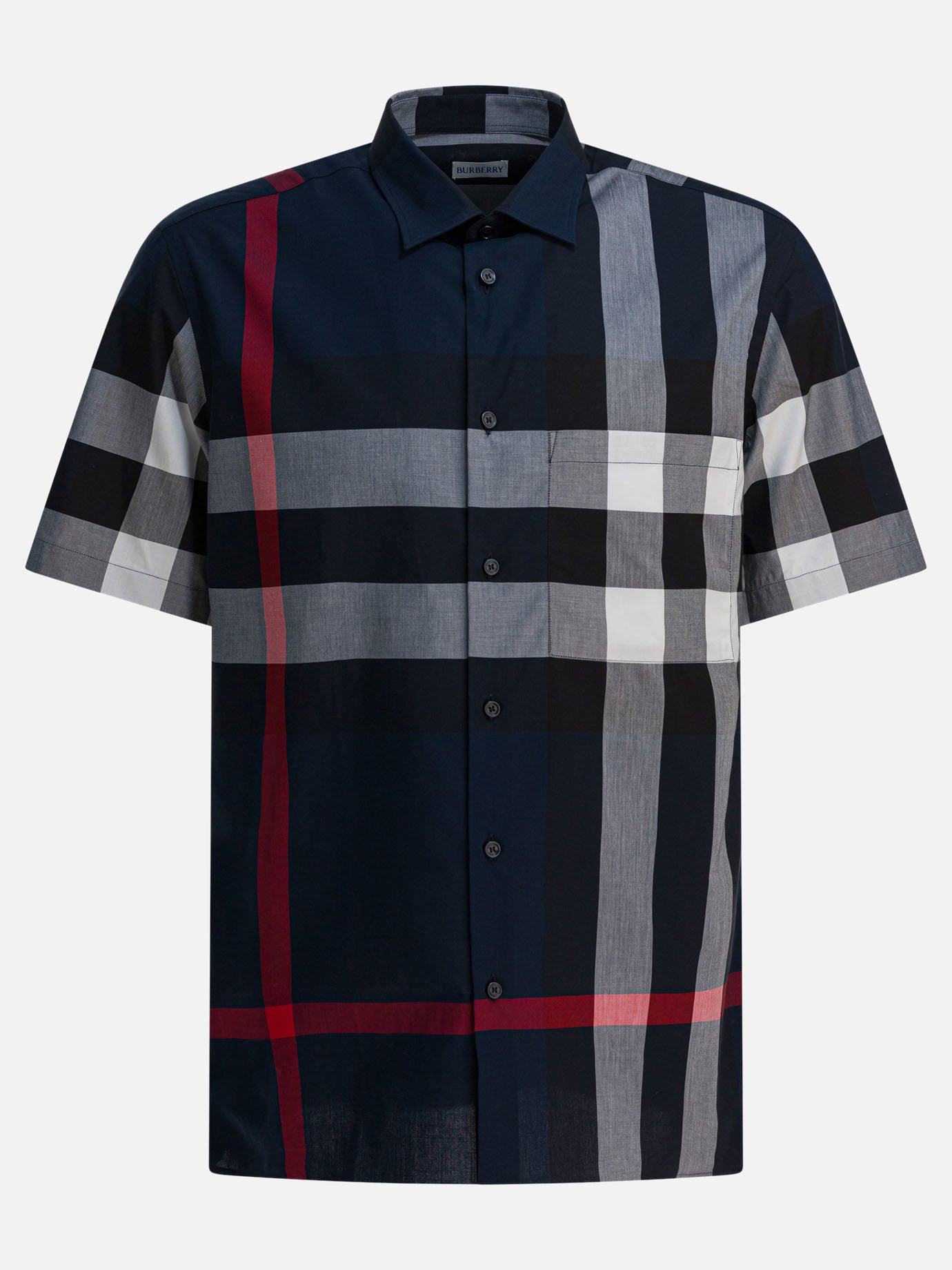 Casual shirts Check  Blue - Burberry Men | PDP | VIETTI Online Store | thumbnail