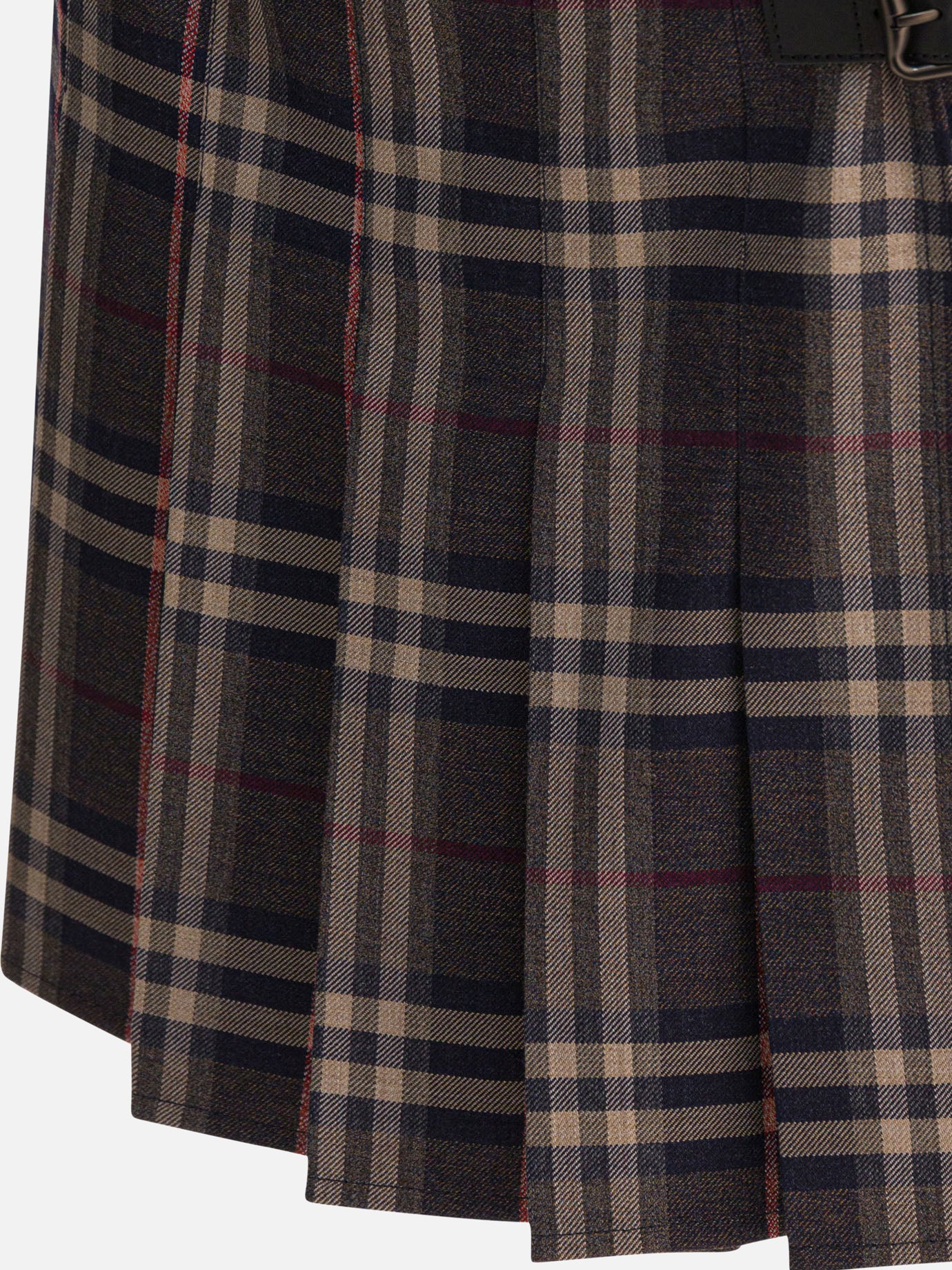 Miniskirts Check  Black - Burberry Women | PDP | VIETTI Online Store | thumbnail_4