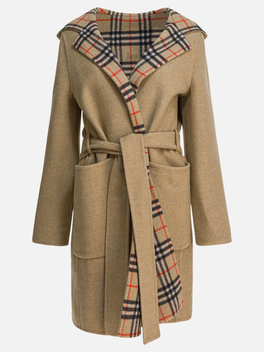 Cappotti lunghi Check  Beige - Burberry Donna | PLP | VIETTI Online Store 

