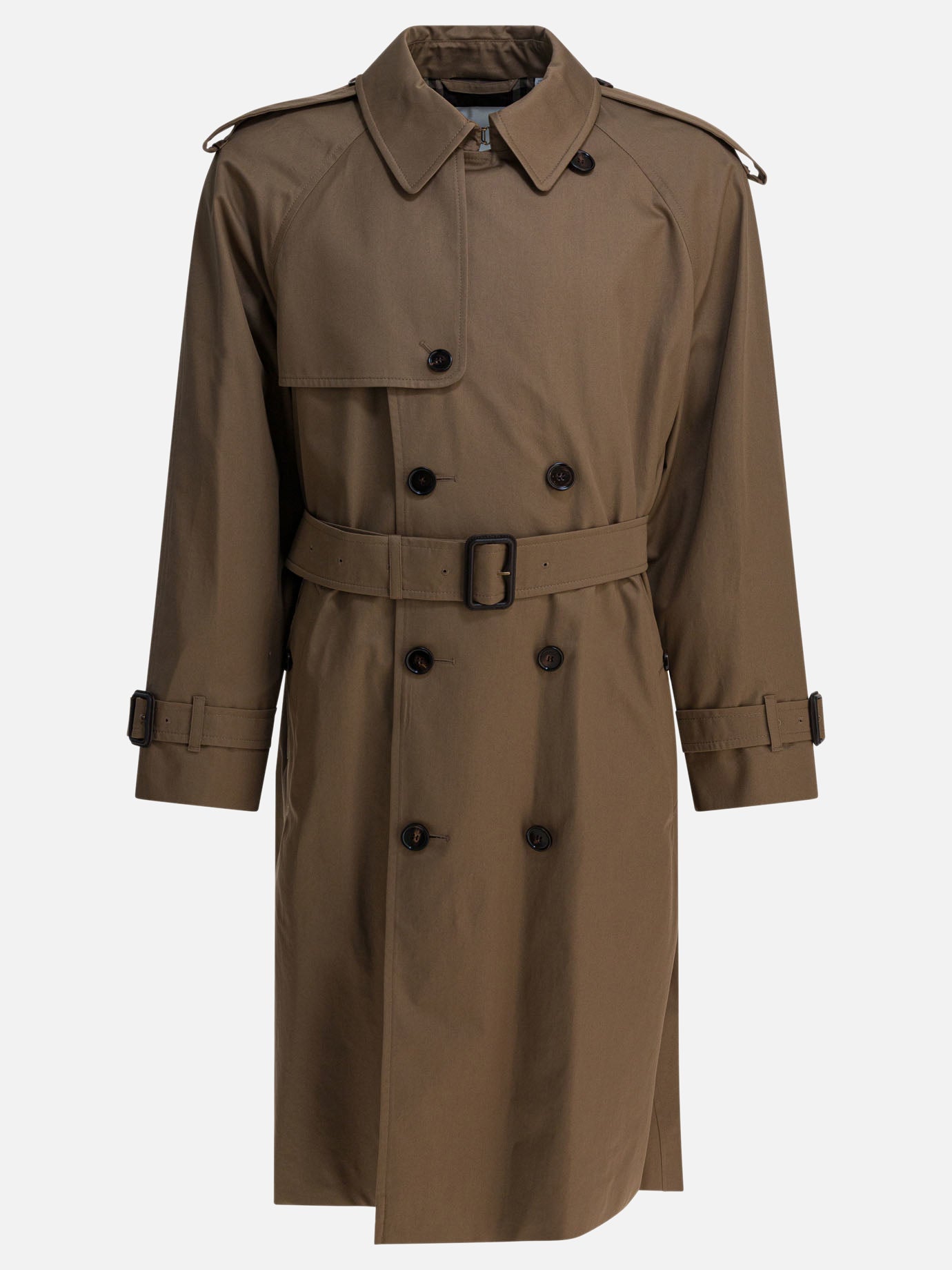 Impermeabili & Trench Solid colour  Marrone - Burberry Uomo | PDP | VIETTI Online Store | Zoom-Modal
