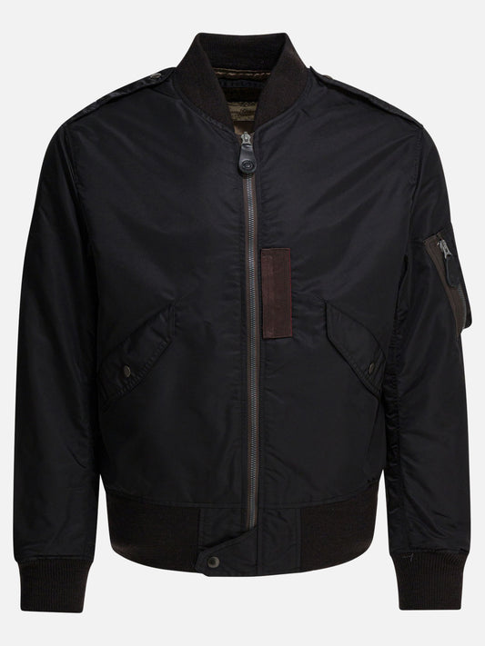 Bomber Solid colour  Nero - Buzz Rickson's Uomo | PLP | VIETTI Online Store 
