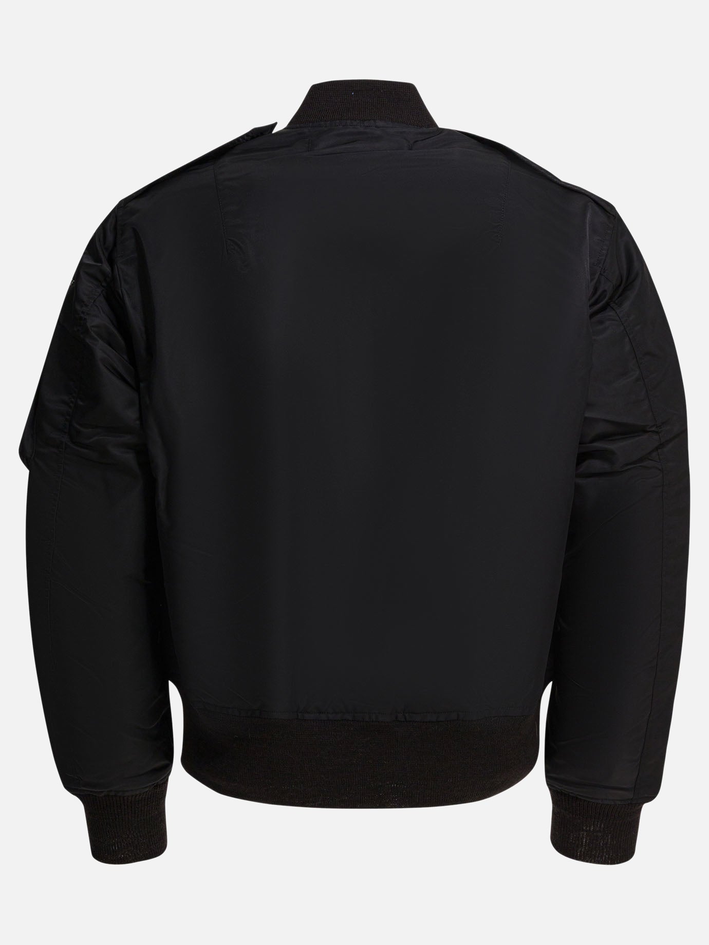 Bomber Solid colour  Nero - Buzz Rickson's Uomo | PDP | VIETTI Online Store | thumbnail_2