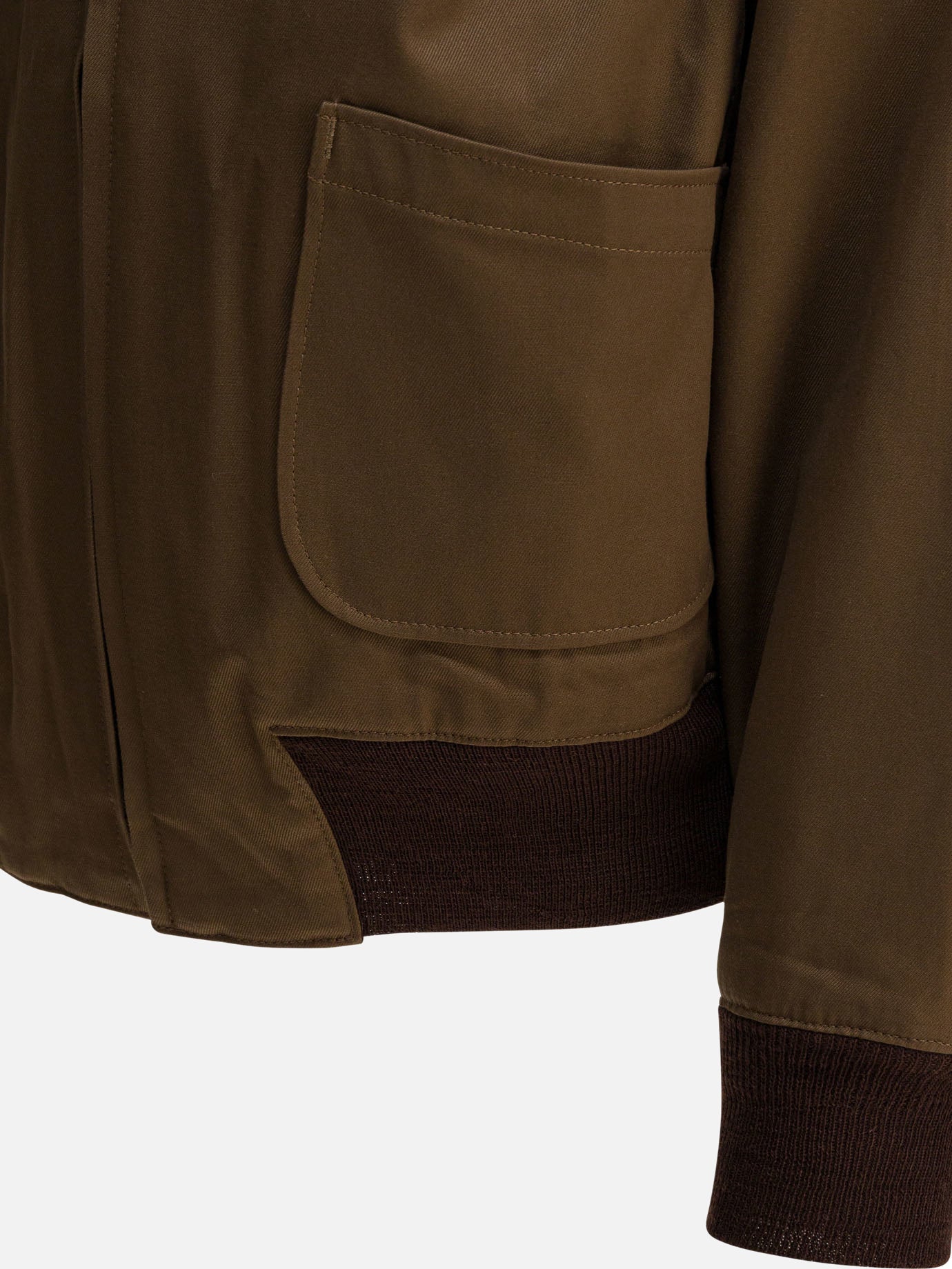 Bomber jackets Solid colour  Brown - Buzz Rickson's Men | PDP | VIETTI Online Store | Zoom-Modal_4
