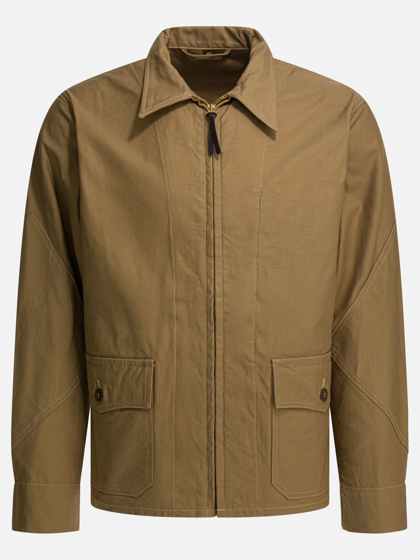 Giacche leggere & Trapuntate Solid colour  Verde - Buzz Rickson's Uomo | PDP | VIETTI Online Store | thumbnail