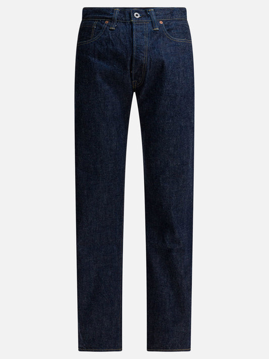 Jeans a gamba dritta Solid colour  Blu - Buzz Rickson's Uomo | VIETTI Online Store 
