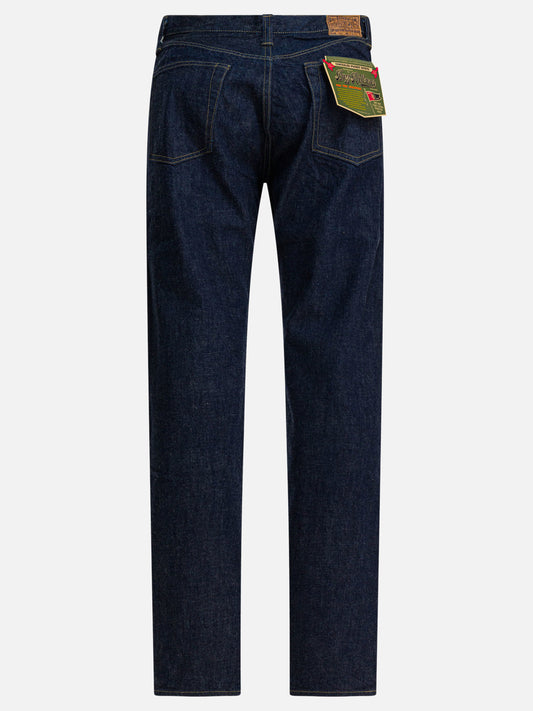 Jeans a gamba dritta Solid colour  Blu - Buzz Rickson's Uomo | VIETTI Online Store | 2
