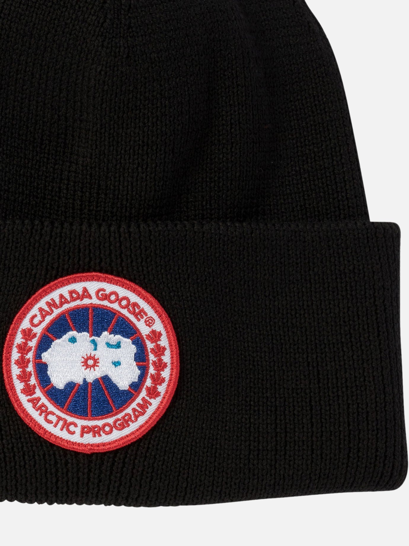Beanies 100% wool  Black - Canada Goose Men | PDP | VIETTI Online Store | thumbnail_3