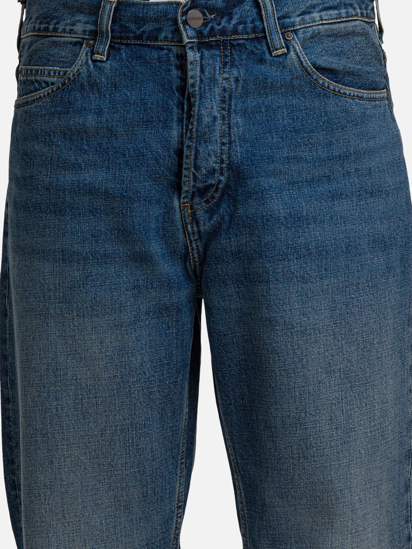 Wide-leg jeans Solid colour  Blue - Carhartt WIP Men | PDP | VIETTI Online Store | thumbnail_3
