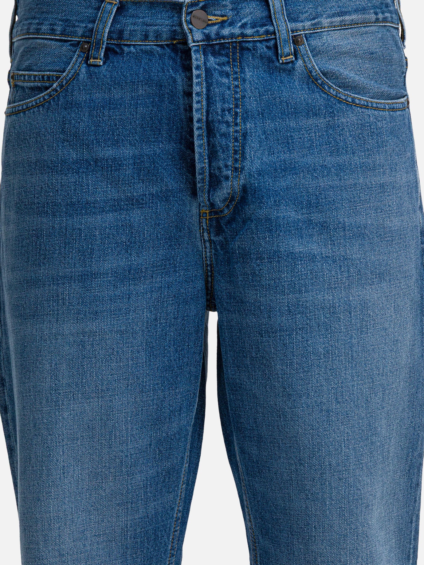 Wide-leg jeans Solid colour  Blue - Carhartt WIP Men | PDP | VIETTI Online Store | thumbnail_3