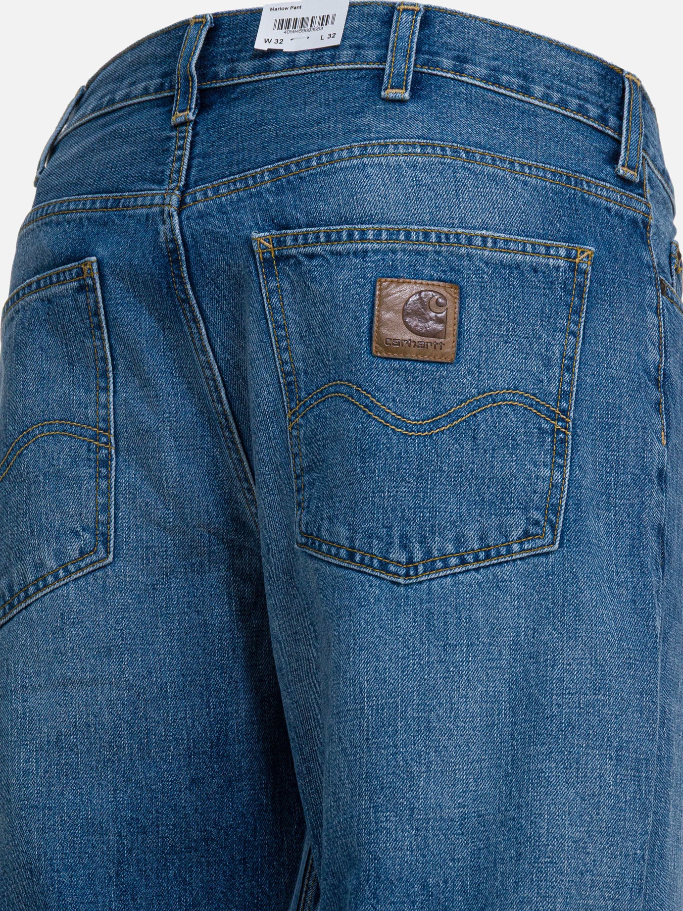 Wide-leg jeans Solid colour  Blue - Carhartt WIP Men | PDP | VIETTI Online Store | thumbnail_4