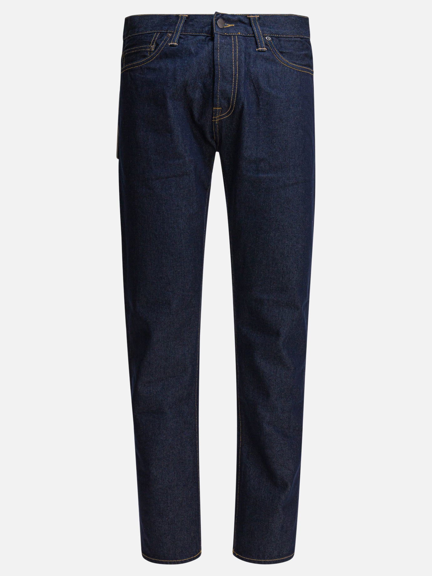 Straight-leg jeans Solid colour  Blue - Carhartt WIP Men | PDP | VIETTI Online Store | thumbnail