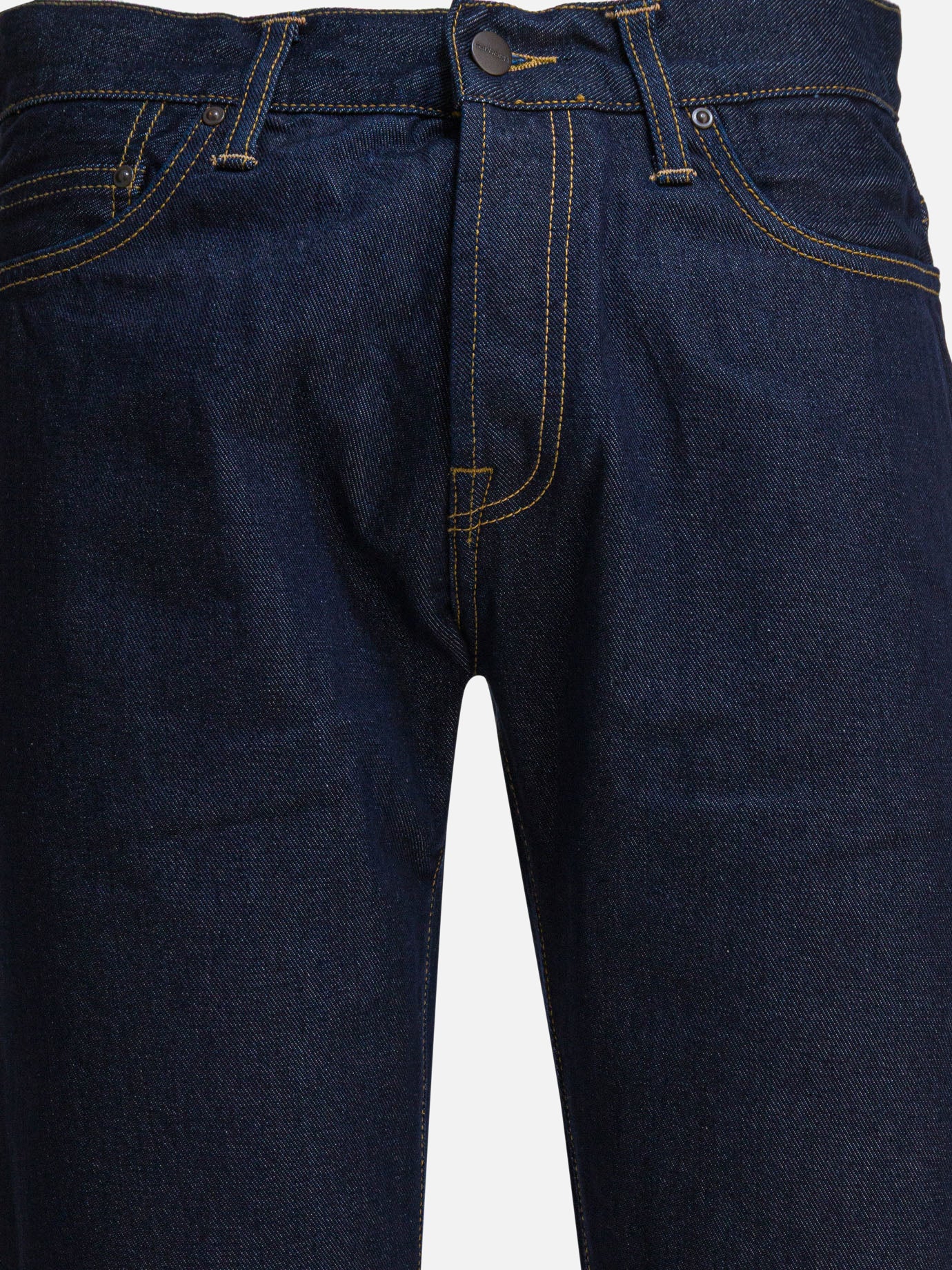 Straight-leg jeans Solid colour  Blue - Carhartt WIP Men | PDP | VIETTI Online Store | thumbnail_3