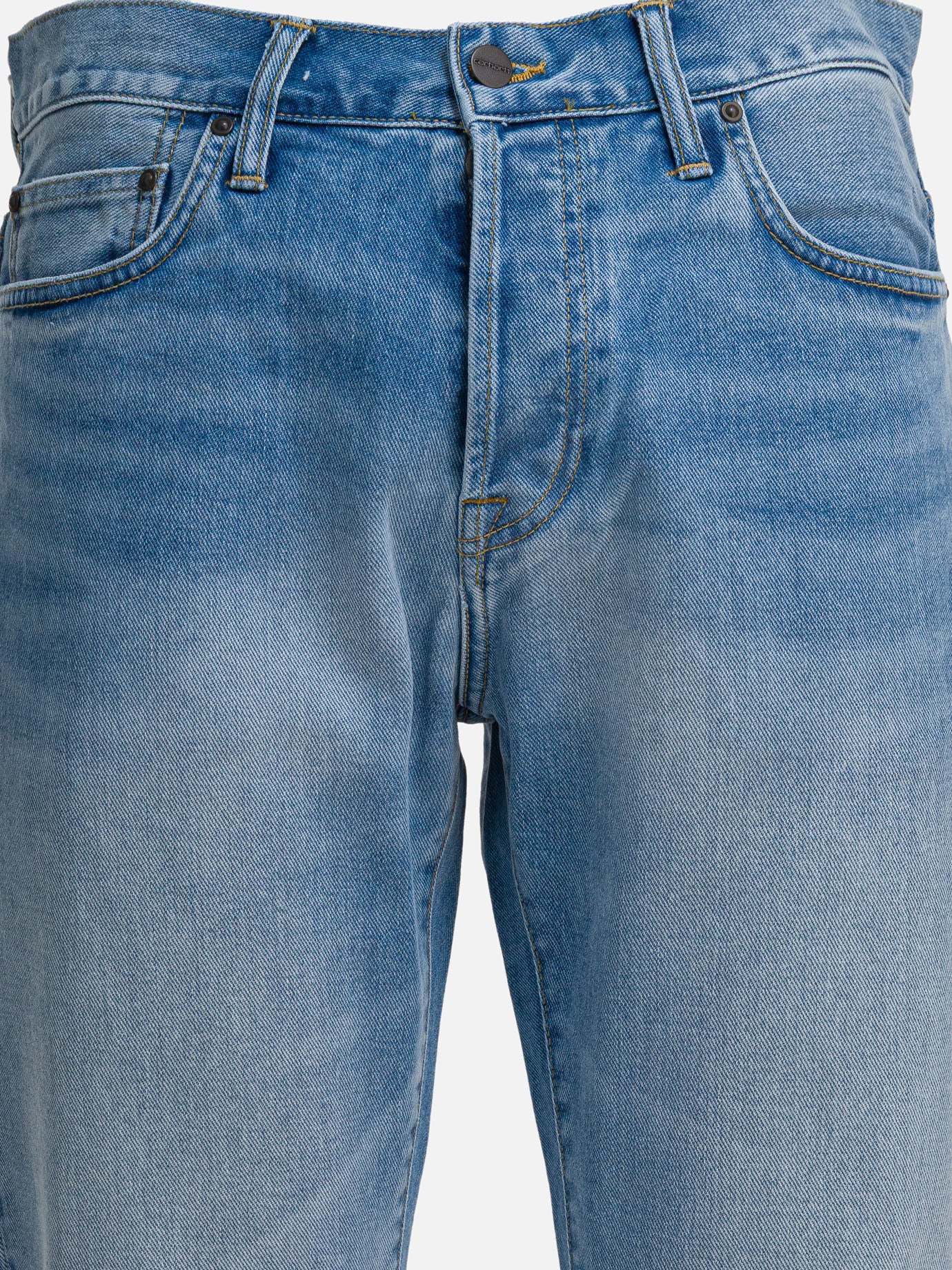 Straight-leg jeans Solid colour  Blue - Carhartt WIP Men | PDP | VIETTI Online Store | thumbnail_3