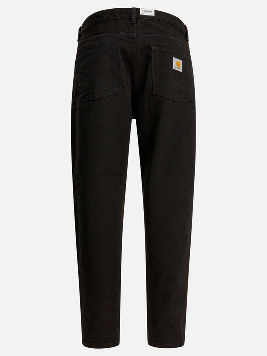 Jeans a gamba dritta Denim  Nero - Carhartt WIP Uomo | PLP | VIETTI Online Store | 2
