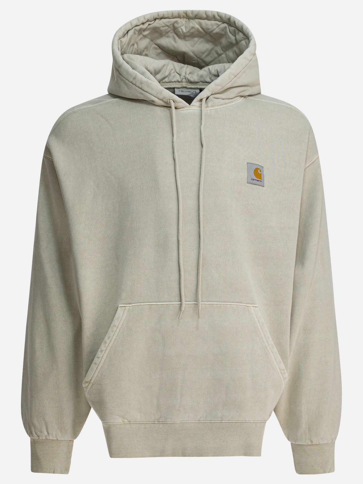 Felpe con cappuccio Logo  Beige - Carhartt WIP Uomo | PDP | VIETTI Online Store | thumbnail