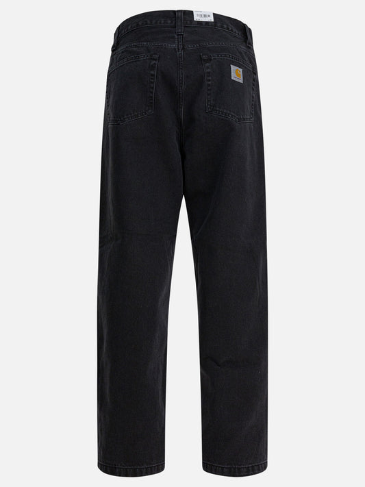 Jeans a gamba dritta Denim  Nero - Carhartt WIP Uomo | PLP | VIETTI Online Store | 2
