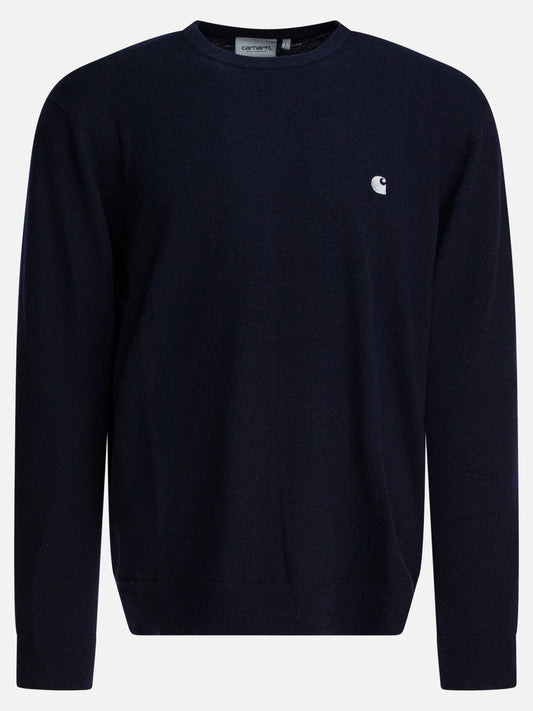 Maglioni girocollo Logo  Blu - Carhartt WIP Uomo | PLP | VIETTI Online Store 
