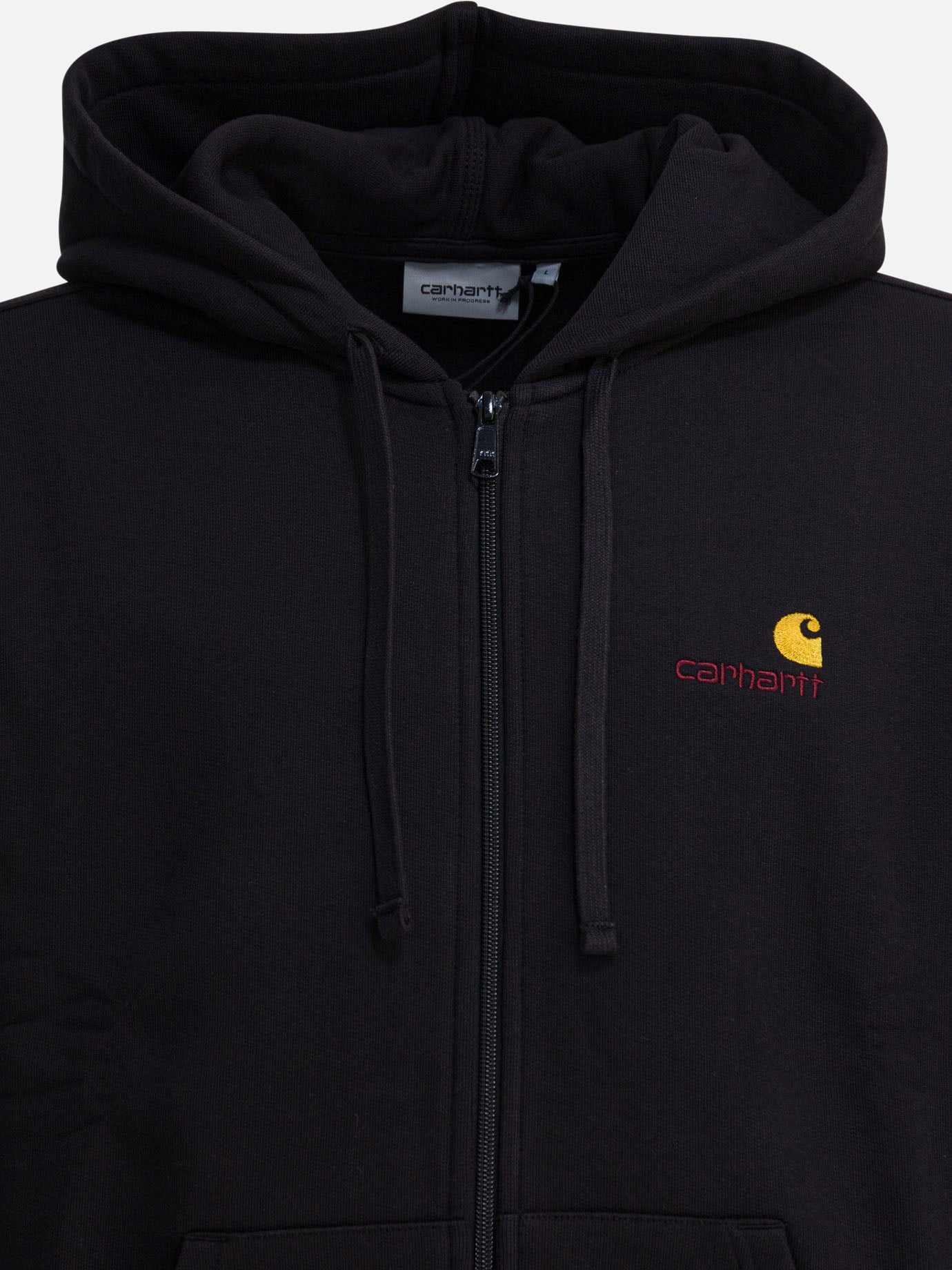 Full zip sweatshirts Logo  Black - Carhartt WIP Men | PDP | VIETTI Online Store | Zoom-Modal_3
