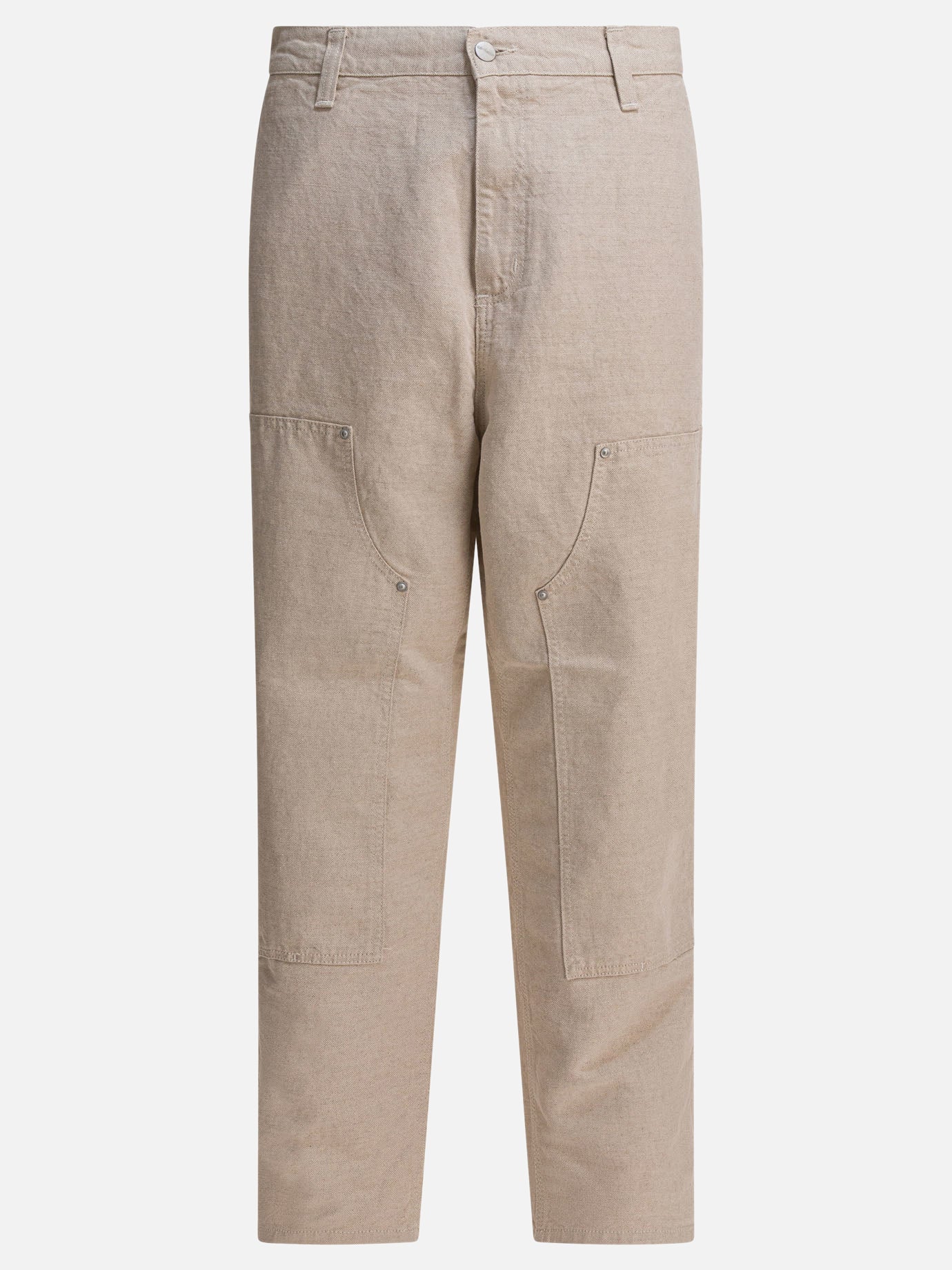 Work pants Solid colour  Beige - Carhartt WIP Men | PDP | VIETTI Online Store | Zoom-Modal
