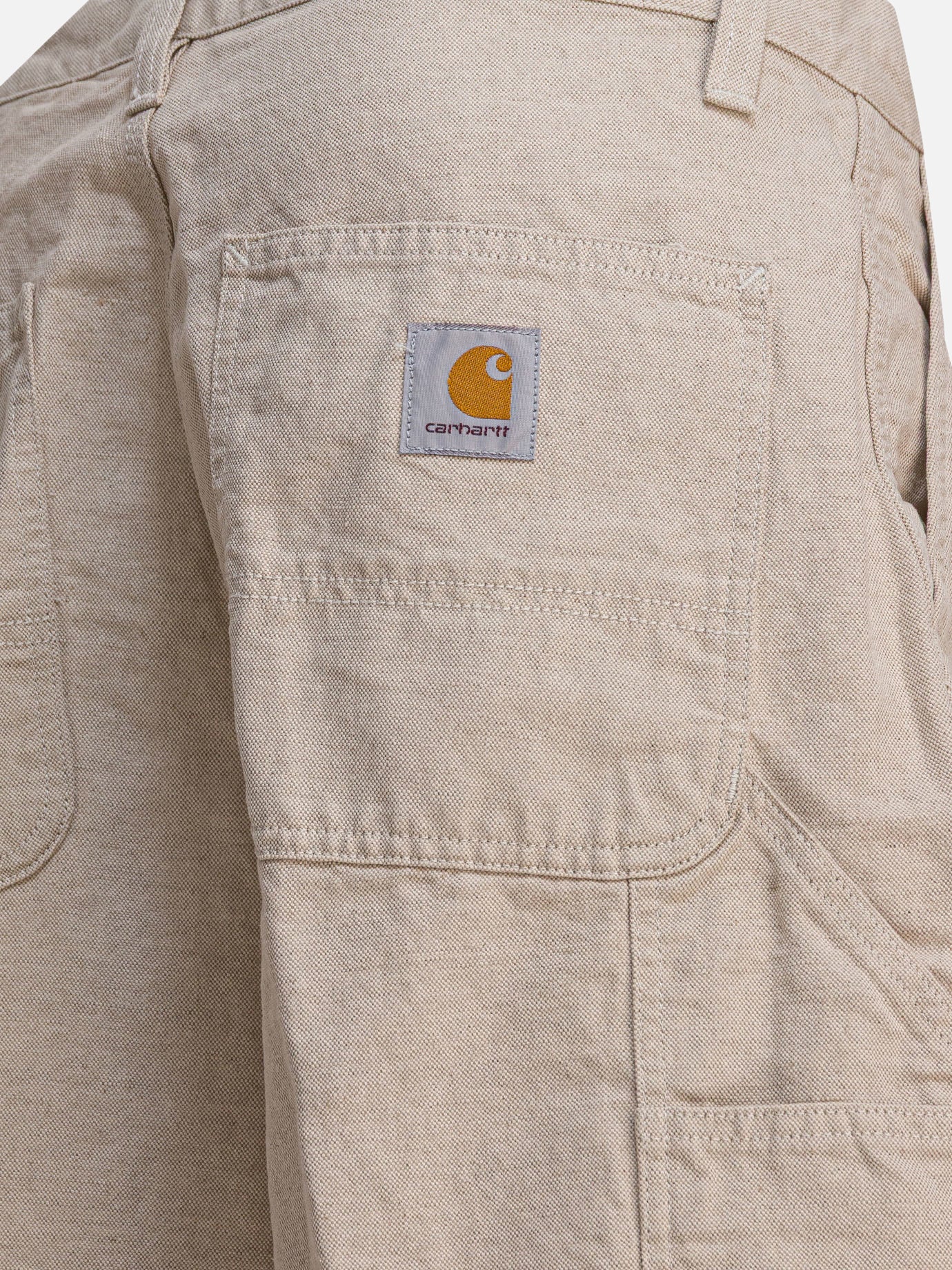 Short utility Solid colour  Beige - Carhartt WIP Uomo | PDP | VIETTI Online Store | thumbnail_4