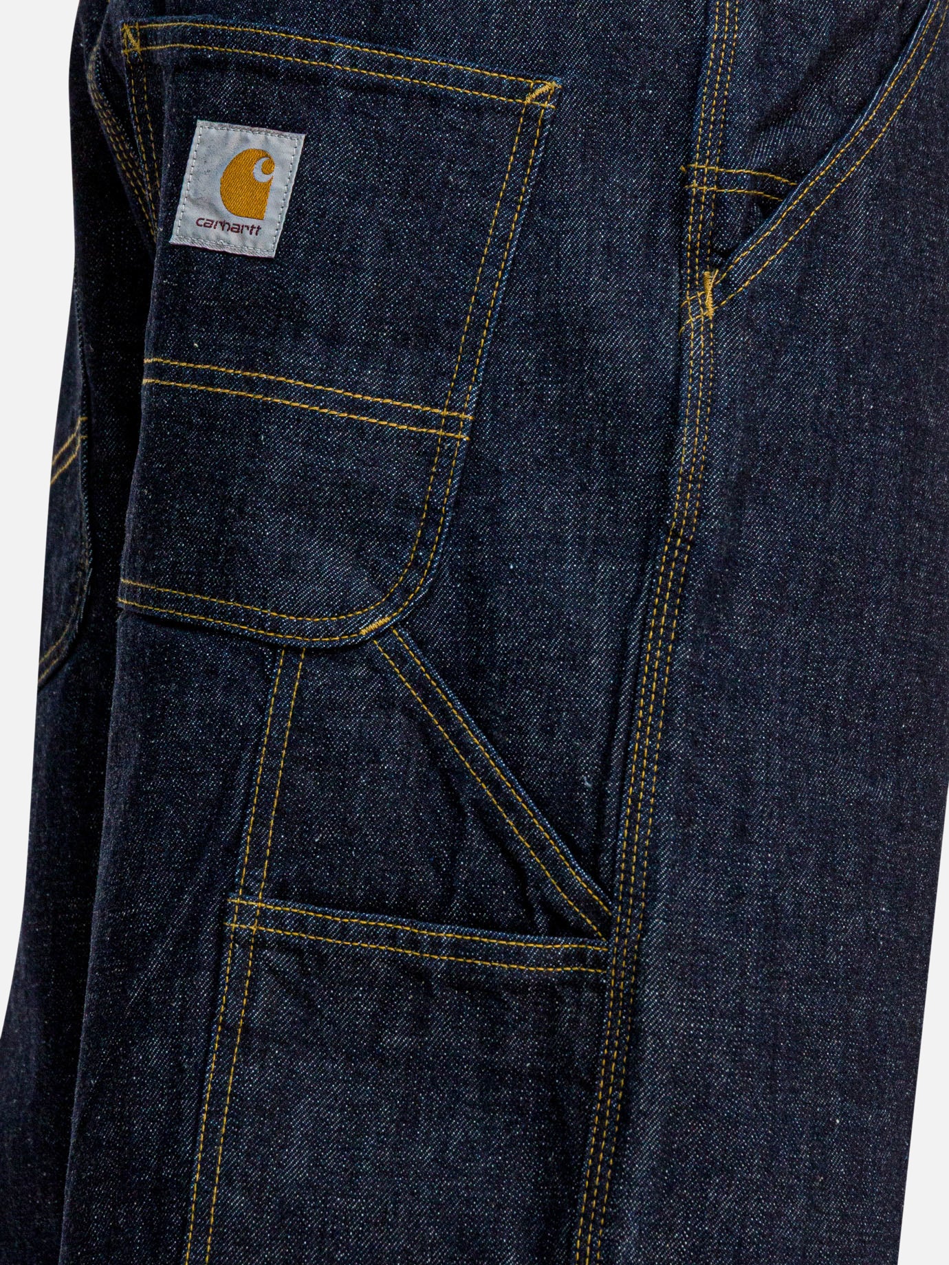 Jeans a gamba dritta Solid colour  Blu - Carhartt WIP Uomo | PDP | VIETTI Online Store | thumbnail_4