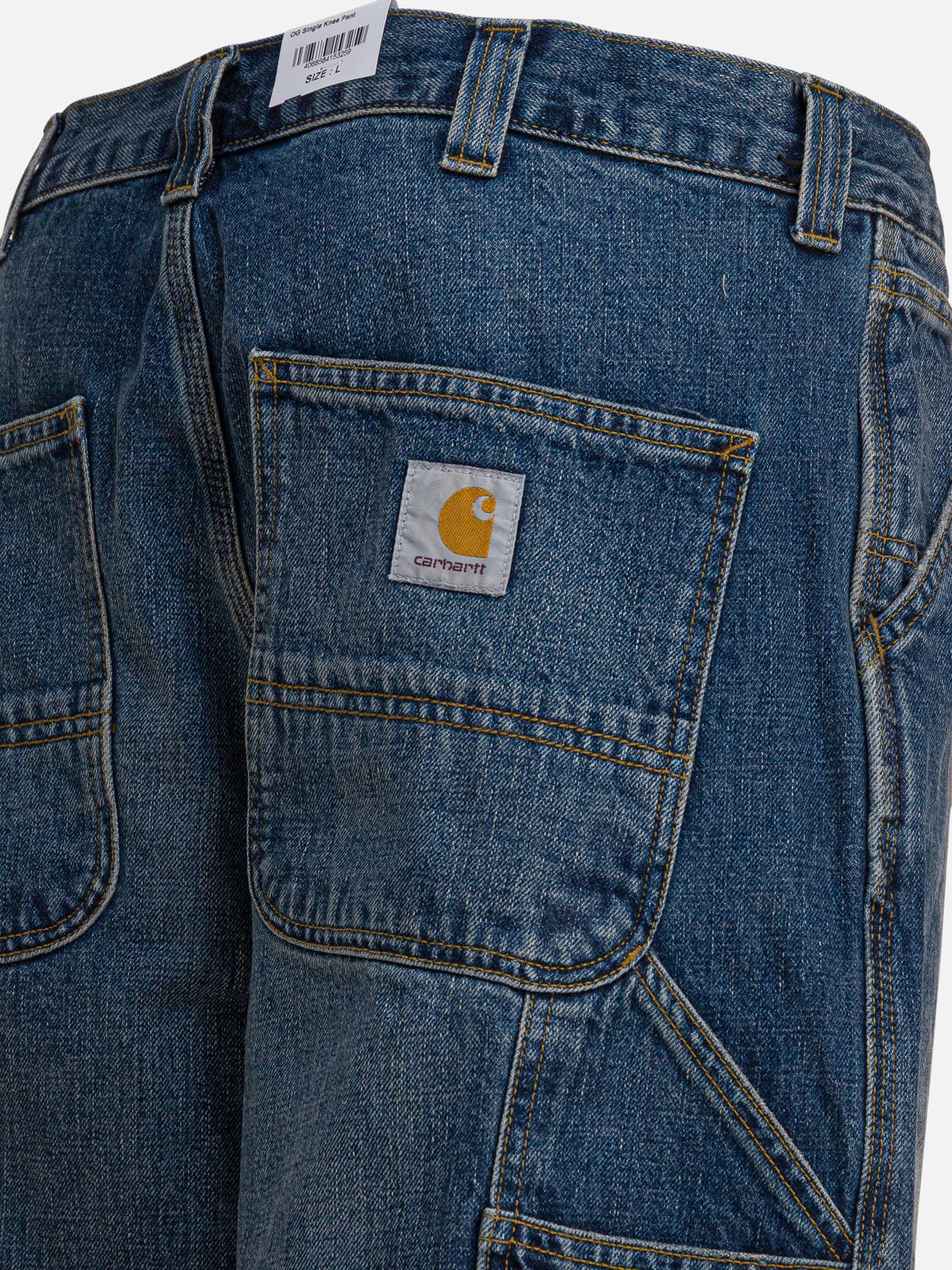 Straight-leg jeans Solid colour  Blue - Carhartt WIP Men | PDP | VIETTI Online Store | Zoom-Modal_4
