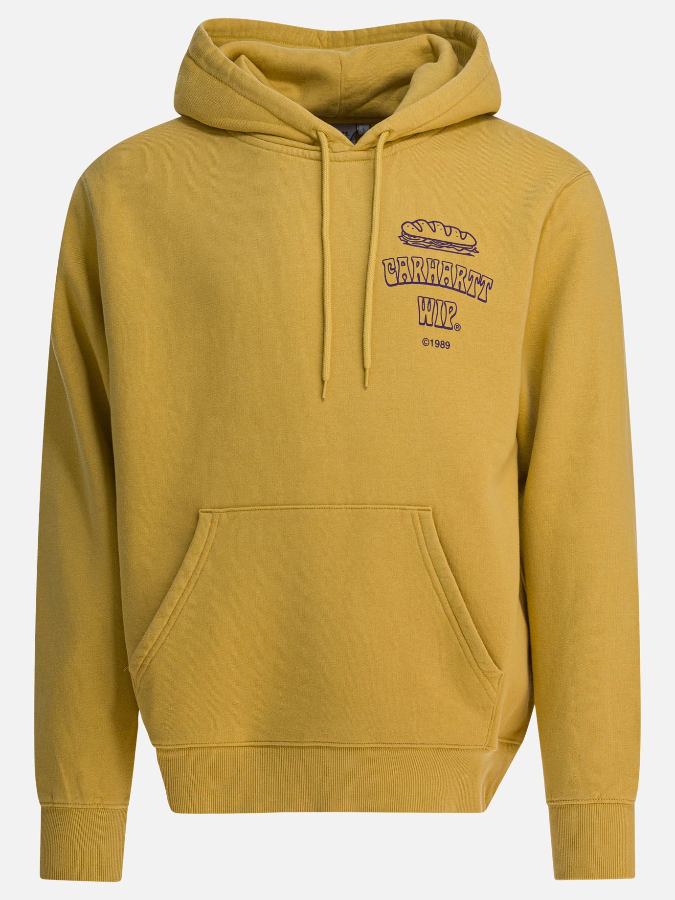 Hoodies Logo  Yellow - Carhartt WIP Men | PDP | VIETTI Online Store | thumbnail