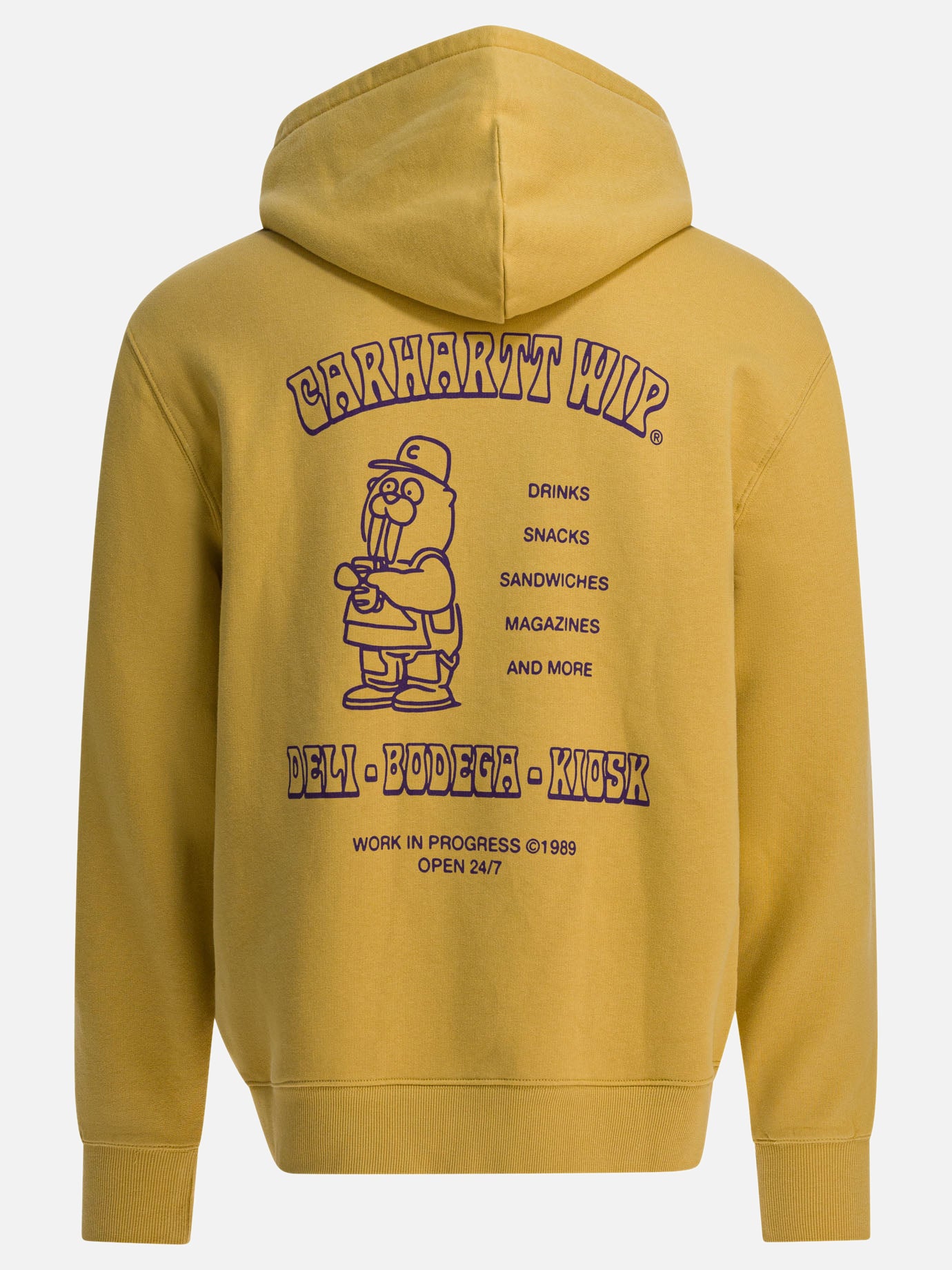 Hoodies Logo  Yellow - Carhartt WIP Men | PDP | VIETTI Online Store | Zoom-Modal_2
